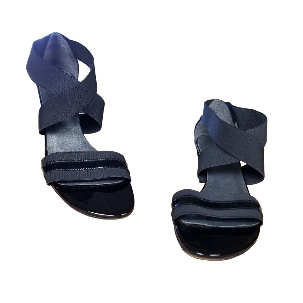 Stuart Weitzman Midexter Elastic Strappy Open Toe… - image 3